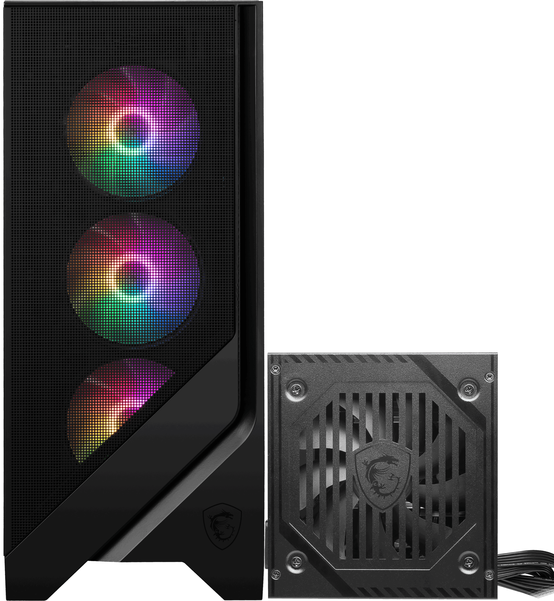 MSI Mag Forge 120A B65 Temperli Cam 6 X120MM Auto RGB Fan 650W Bronz ATX Gaming Bilgisayar Kasasi
