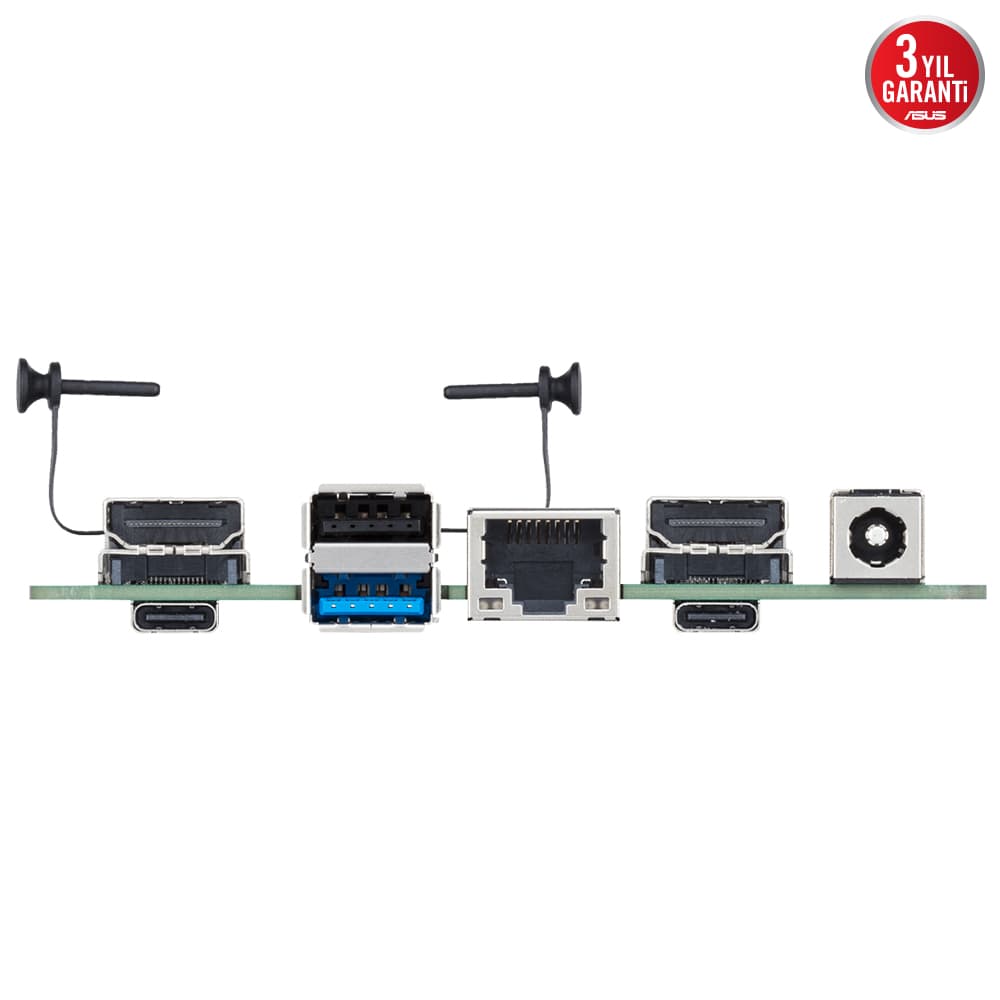 Asus NUC14 PRO Slim Kit - İntel Core 3-100U - Barebone (RAM Yok, Disc Yok) Mini Masaüstü PC - RNUC14RVKI300002I