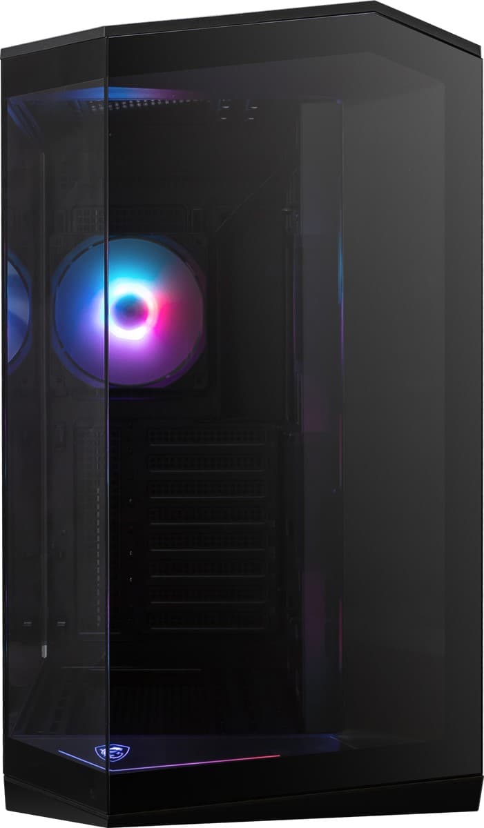 MSI Mag Pano 100R PZ Temperli Cam 3X120MM 1X120MM ARGB Fan ATX Panoramik Gaming Bilgisayar Kasasi