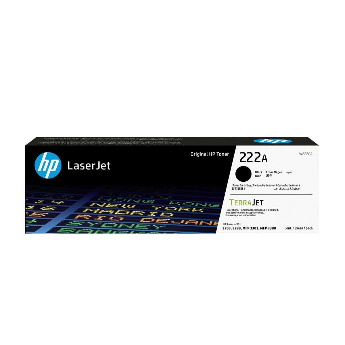 HP W2220A (222A) Siyah Laserjet Toner 1.300 Sayfa