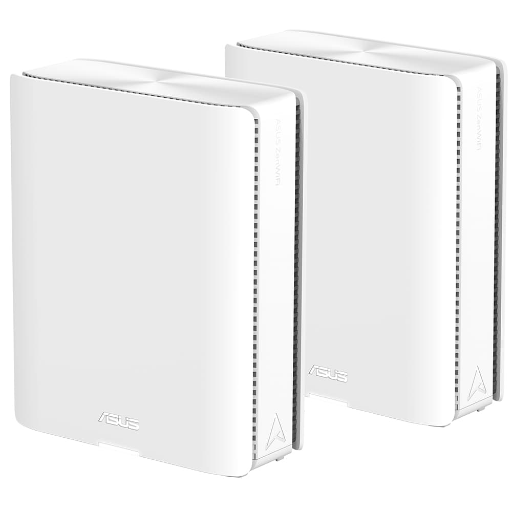 Asus Zenwifi BQ16 BE25000 WIFI7 Quad Band Kablosuz Mesh Sistemi (Beyaz İkili Paket)