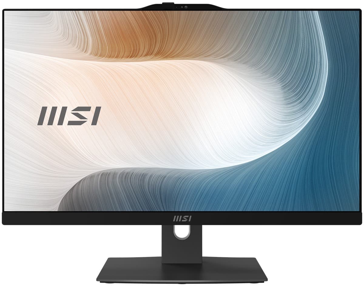 MSI Modern AM242P 1M-1223EU 23.8 FHD 16:9 (1920X1080) Core 5 120U 8GB DDR5 512GB SSD W11PRO Siyah Aio PC