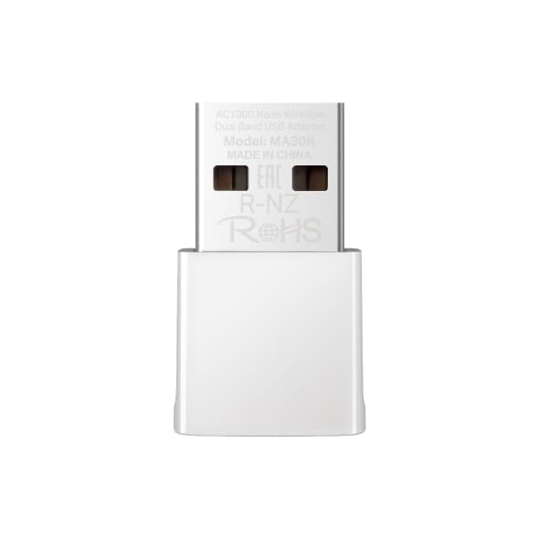 TP-Link Mercusys MA30N AC1300 Nano WIFI Dual Band USB 2.0 Adaptör