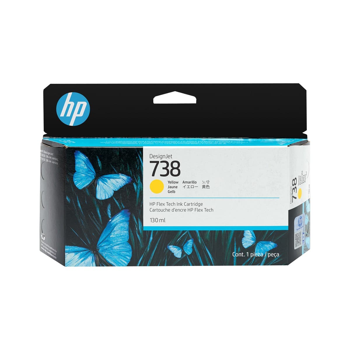 HP 498N7A (738) Sari Designjet İnk 130 ML