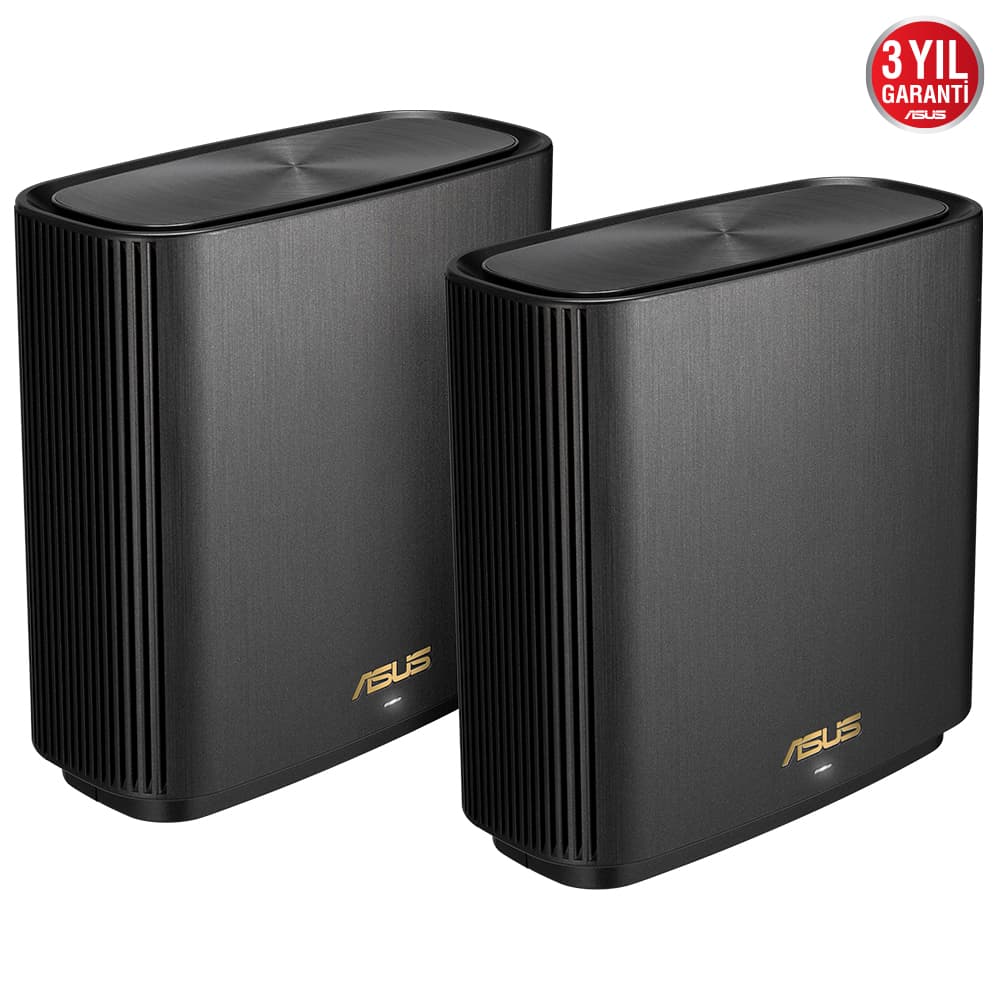 Asus Zenwifi XT8 AX6600 WIFI6 Tri-Band Kablosuz Mesh Sistemi (Beyaz İkili Paket)