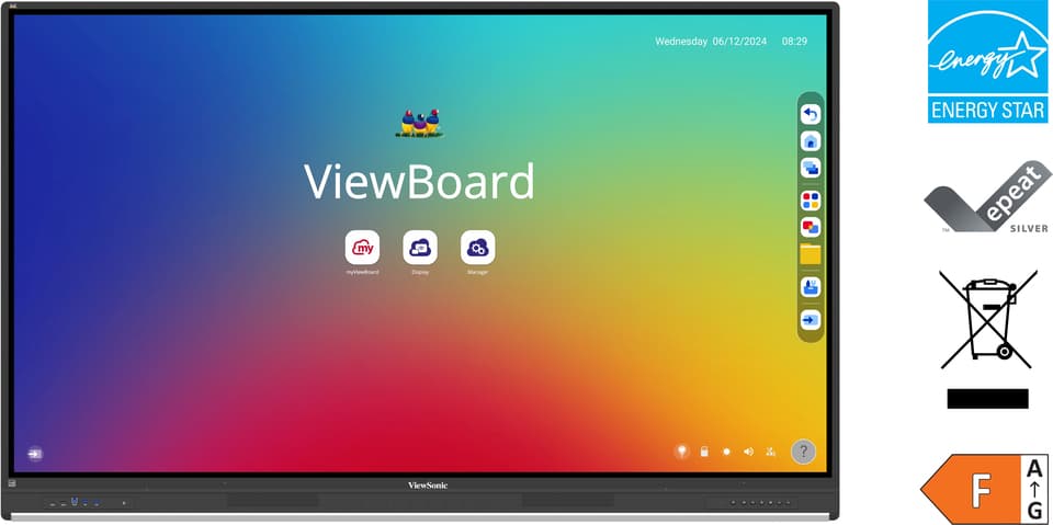 75 Viewsonic IFP7553 Viewboard İnteraktif Dokunmatik Ekran