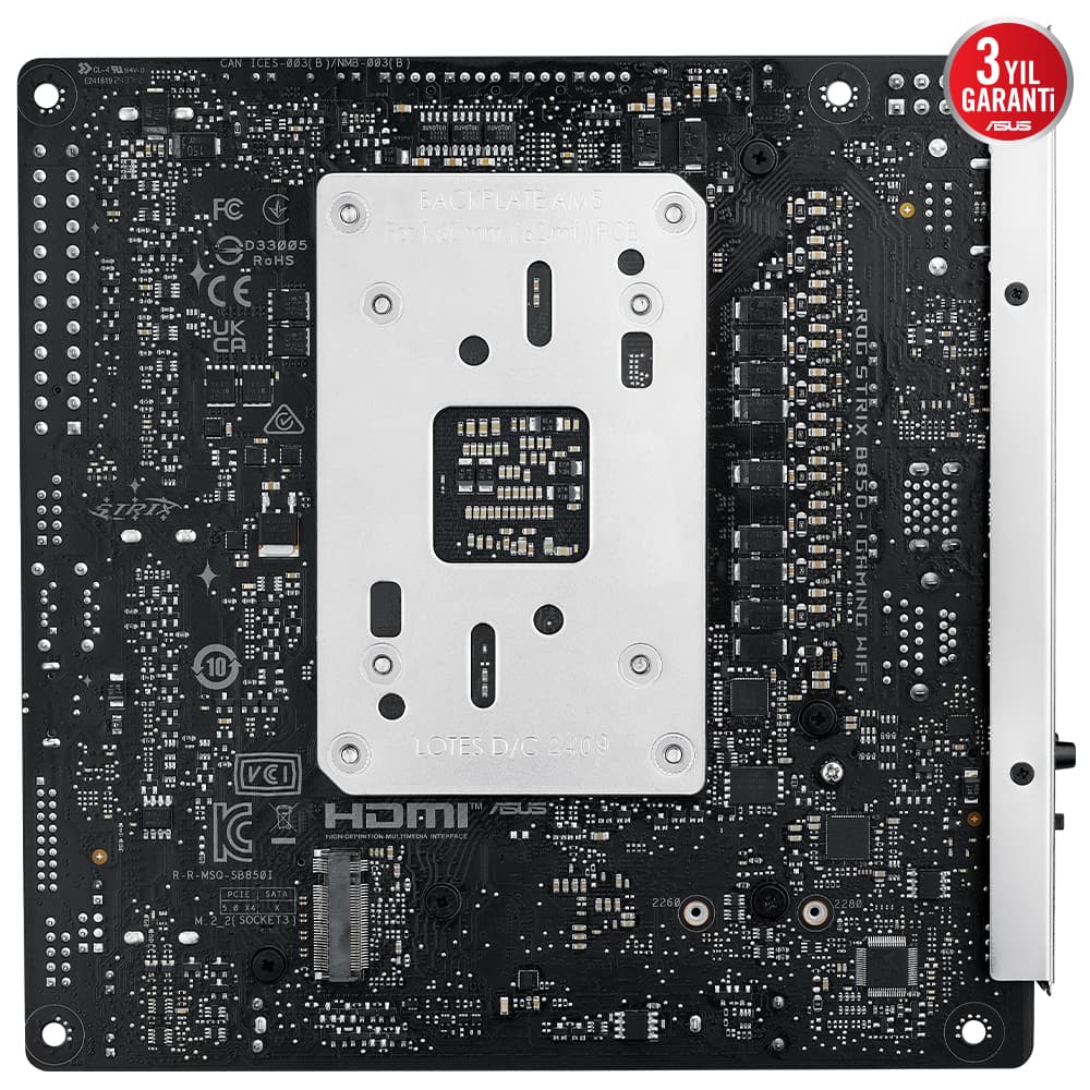 Asus Rog Strix B850-I Gaming WIFI