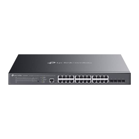 TP-LINK OMADA TL-SG3428XMPP 24 PORT GIGABIT 4-Port 10GE SFP+ L2 YÖNETİLEBİLİR POE SWITCH