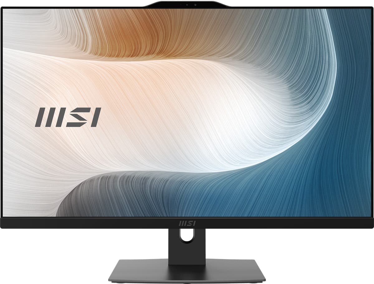MSI Modern AM272P 12M-1208XTR 27 FHD 16:9 (1920X1080) I5-1235U 16GB DDR4 1000GB SSD Fdos Siyah Aio PC