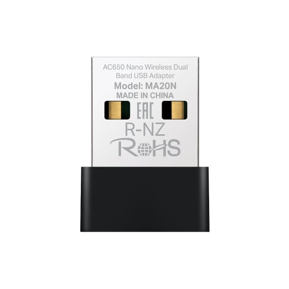 TP-LINK MERCUSYS MA20N AC650 NANOWi-Fi USB 2.0 ADAPTÖR