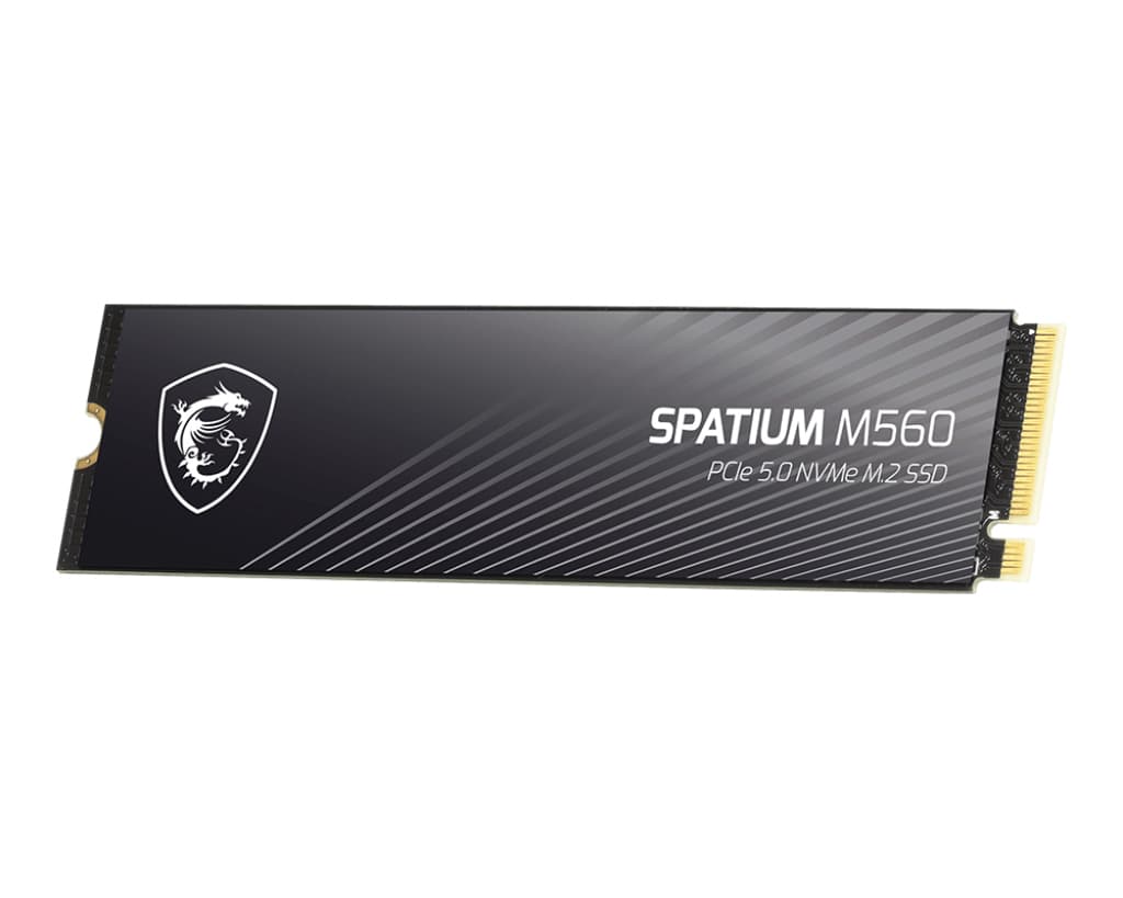 MSI SSD Spatium M560 PCIE 5.0 NVME M.2 1TB R:10200 W:8400