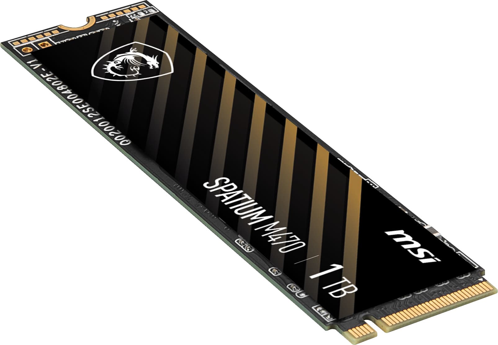 MSI SSD Spatium M470 PRO PCIE 4.0 NVME M.2 1TB R:6000 W:4500