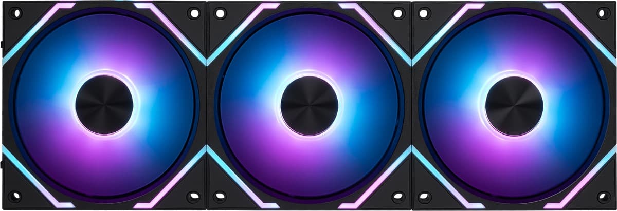 MSI MPG EZ120 ARGB-3B ARGB 120MM Manyetik Daisy-Chain Siyah 3’LÜ Kasa Fani