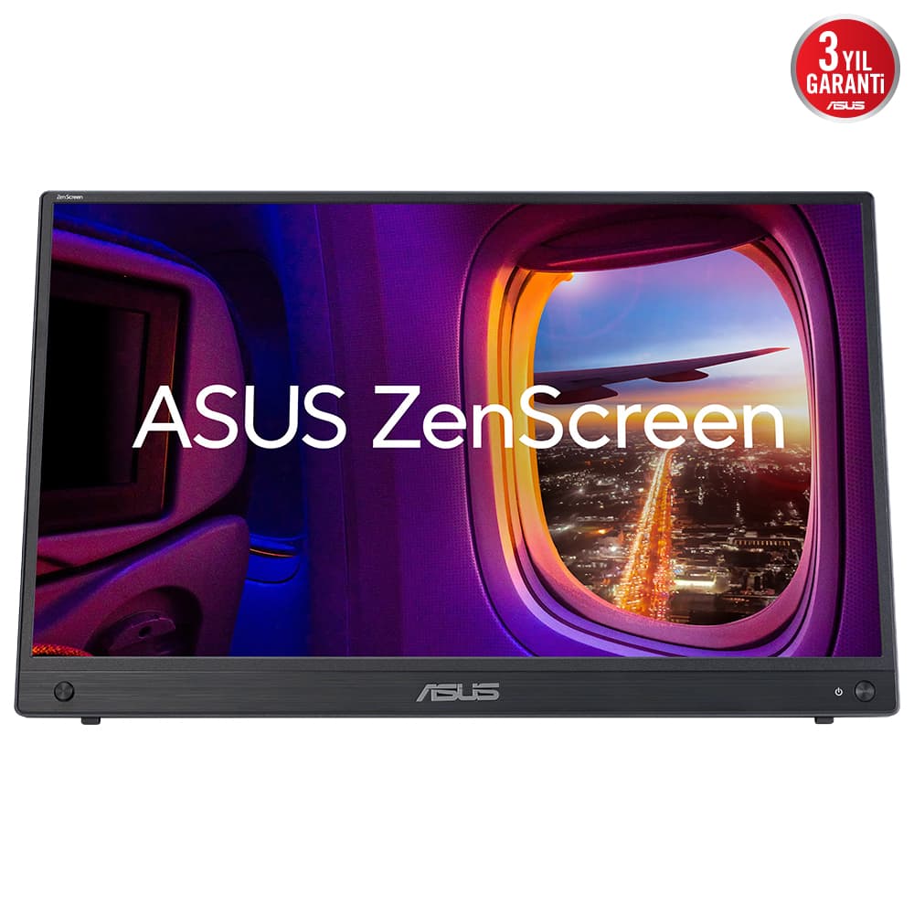 Asus Zenscreen MB16AHG 15.6 IPS 1920X1080 3MS 144HZ 300CD Mini-HDMI USB-C 3YIL Mat Ekran Eyecare Taşınabılır USB Monıtör