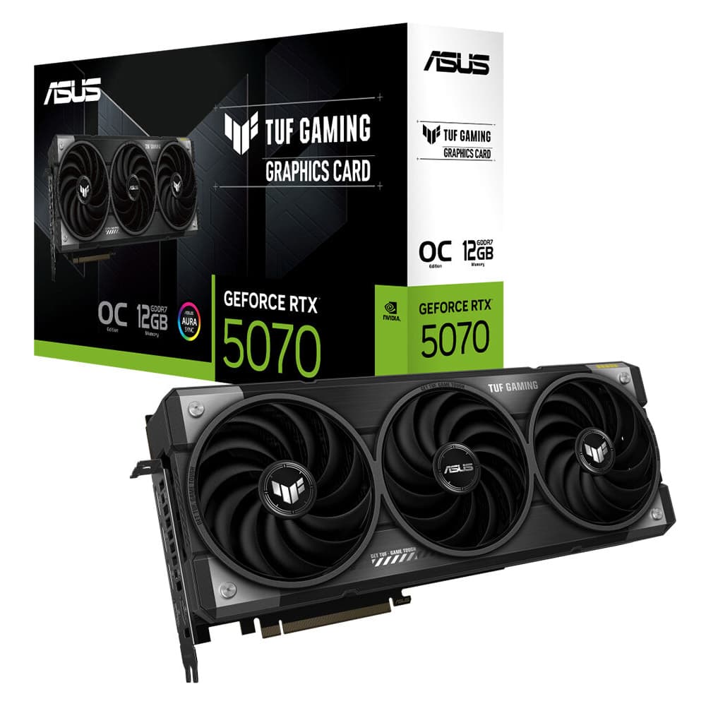 ASUS VGA ROG-STRIX-RTX 5070-O12G-GAMING-NVIDIA-GEFORCE-RTX 5070-12GB GDDR7-192bit--OC-2xHDMI-3xDP-RGB-DLSS4 EKRAN KARTI
