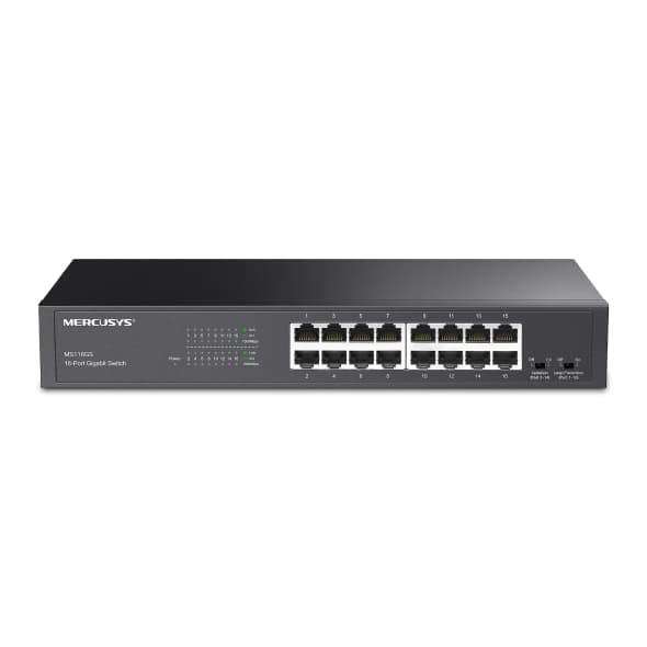 TP-Link Mercusys MS116GS 16 Port 10/100/1000 Masaüstü Switch