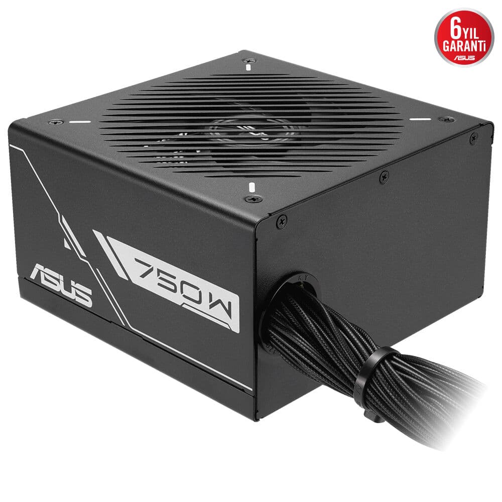 Asus Prime 750W Bronze (750W, 80+ Bronz Sertifikalı, 135MM Fan, 6 Yil Garanti)