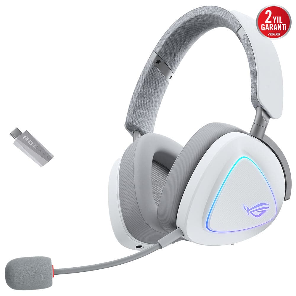 Asus Rog Delta II - Beyaz Wireless