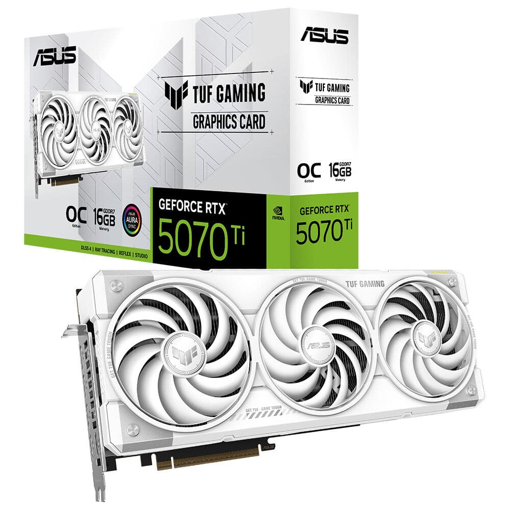 Asus Tuf-RTX 5070 Ti-O16G-WHITE-GAMING