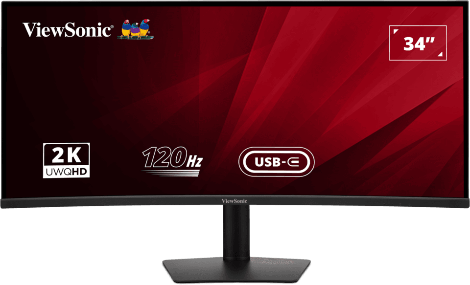 Viewsonic VA3420C USB-C Hubli 34 21:9 Kavisli Monitor
