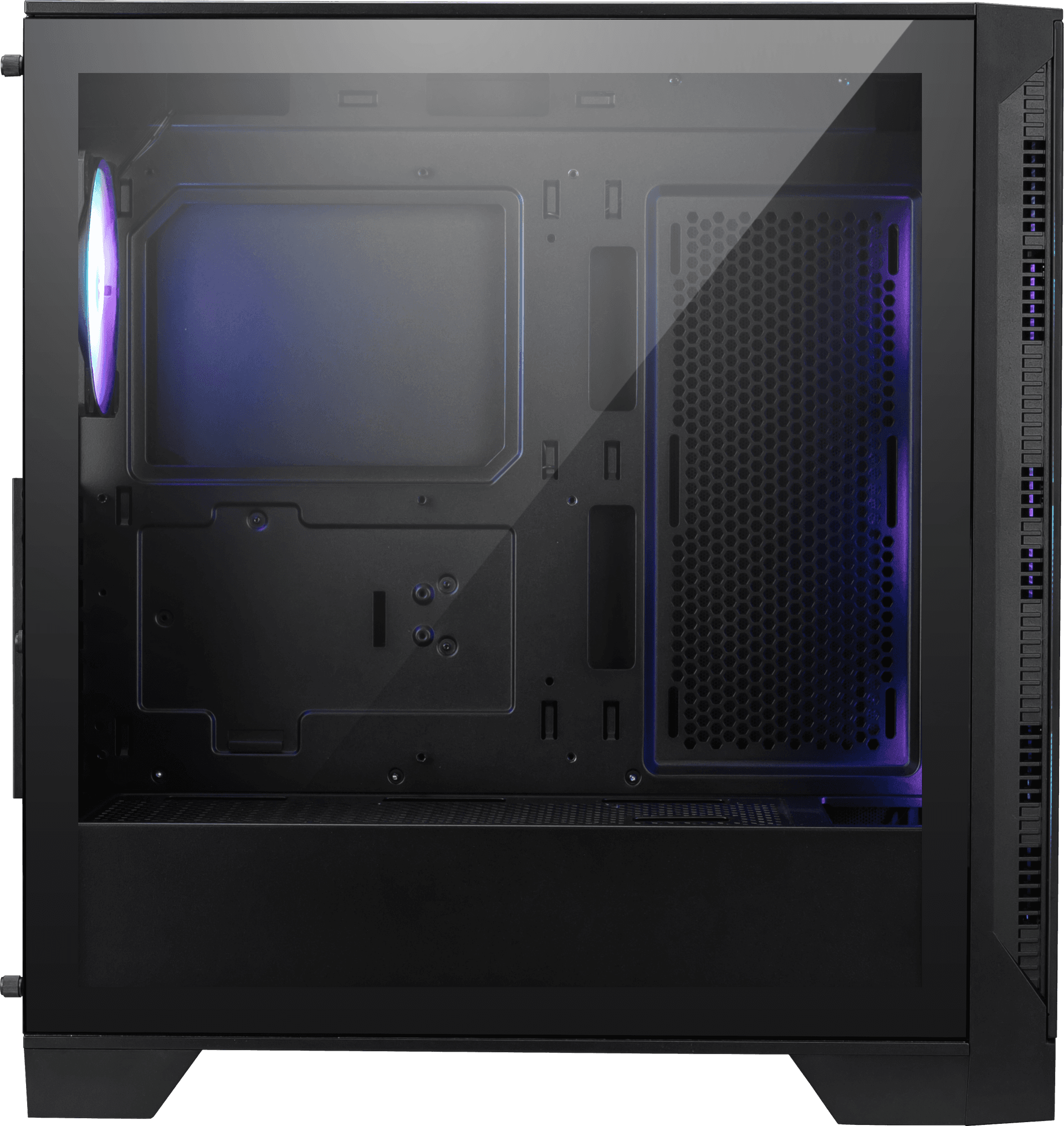 MSI Mag Forge 321R Airflow Temperli Cam 4X120MM ARGB Fan Type C Front ATX Gaming Bilgisayar Kasasi