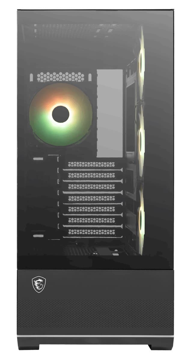 MSI Mag Pano 110R PZ Temperli Cam 3X120MM 1X120MM ARGB Fan ATX Panoramik Gaming Bilgisayar Kasasi