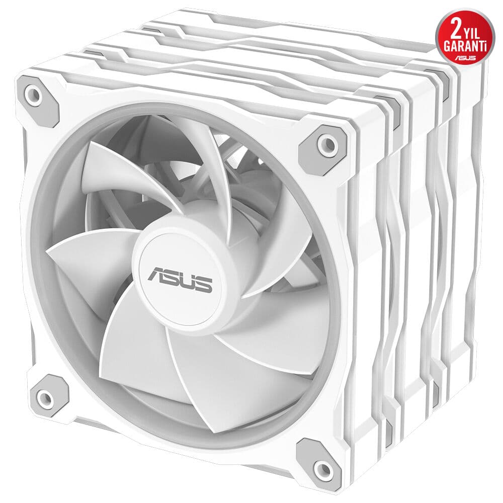 Asus Prime MR120 Soğutucu Kasa Radyatör Fani ARGB 120MM Reverse Beyaz 3IN1