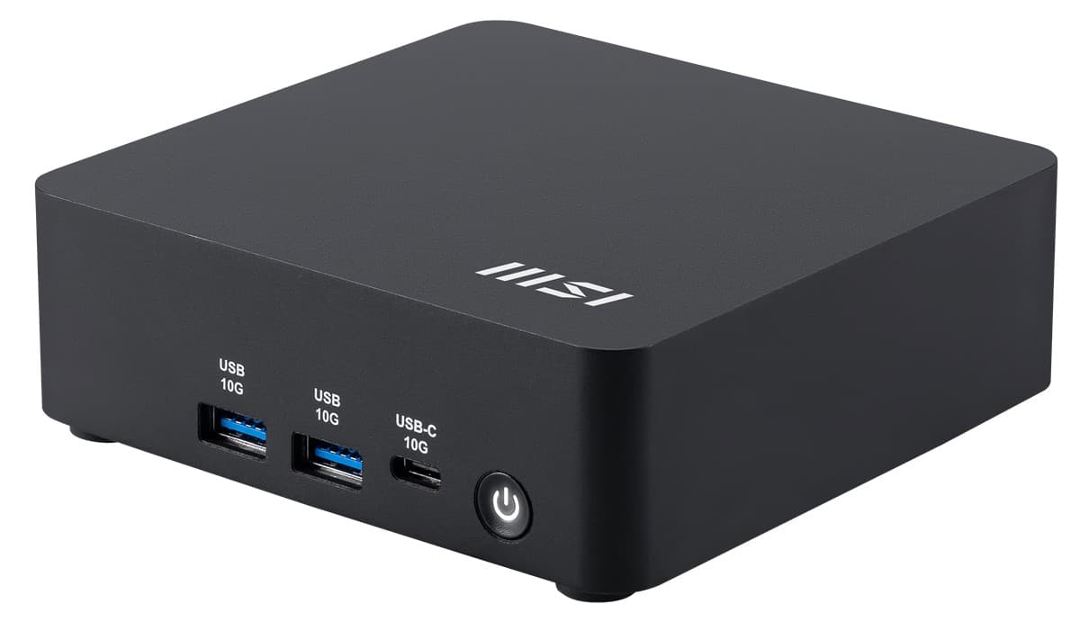 MSI Cubi Nuc Ai 1UMG-005EU Core 7 155H 16GB DDR4 1TB SSD W11P Siyah Mini DT PC