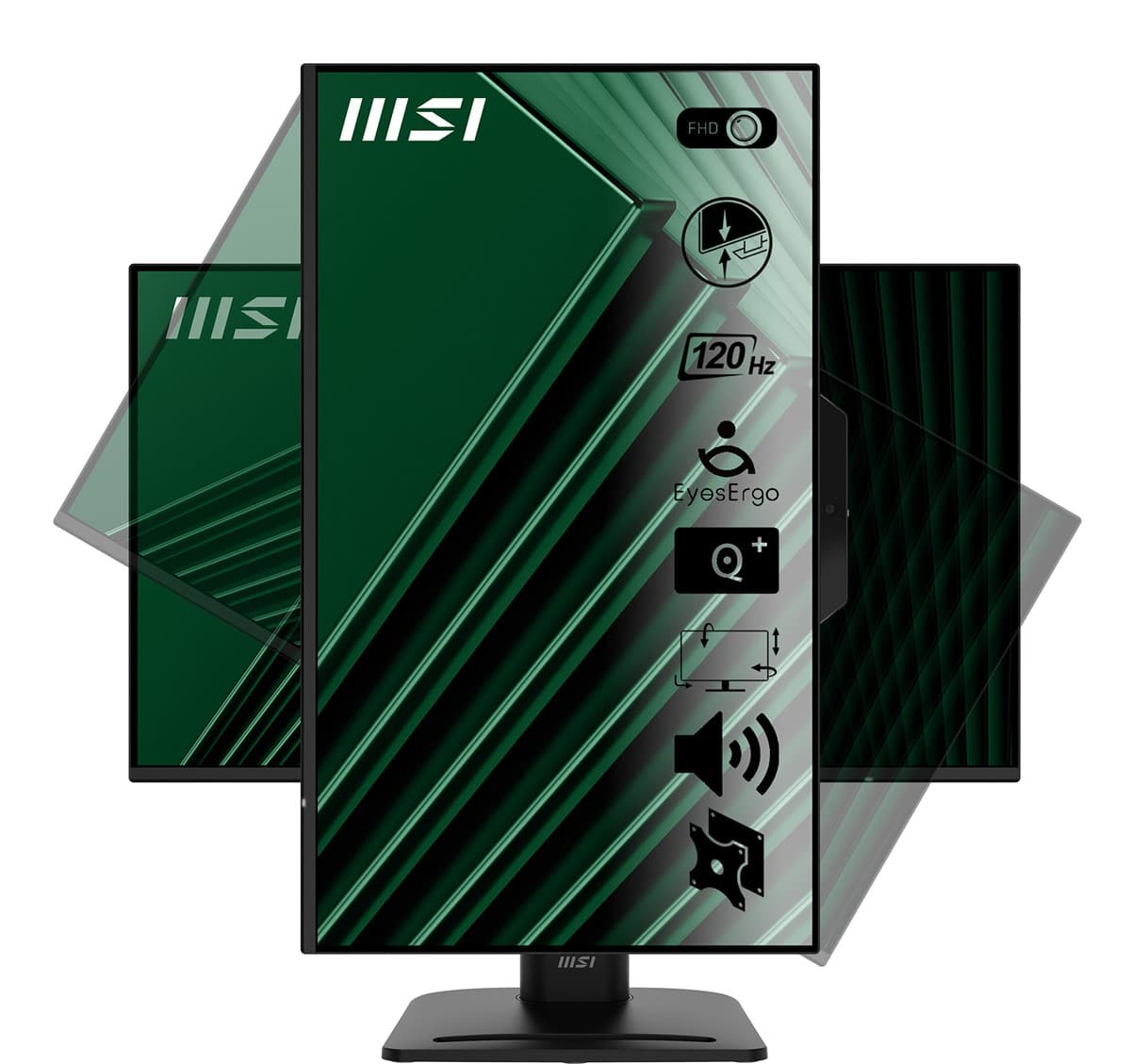 MSI 27 PRO MP272PMG 1920x1080 (FHD) FLAT IPS 120HZ 1MS ADAPTIVE-SYNC PIVOT MONITOR