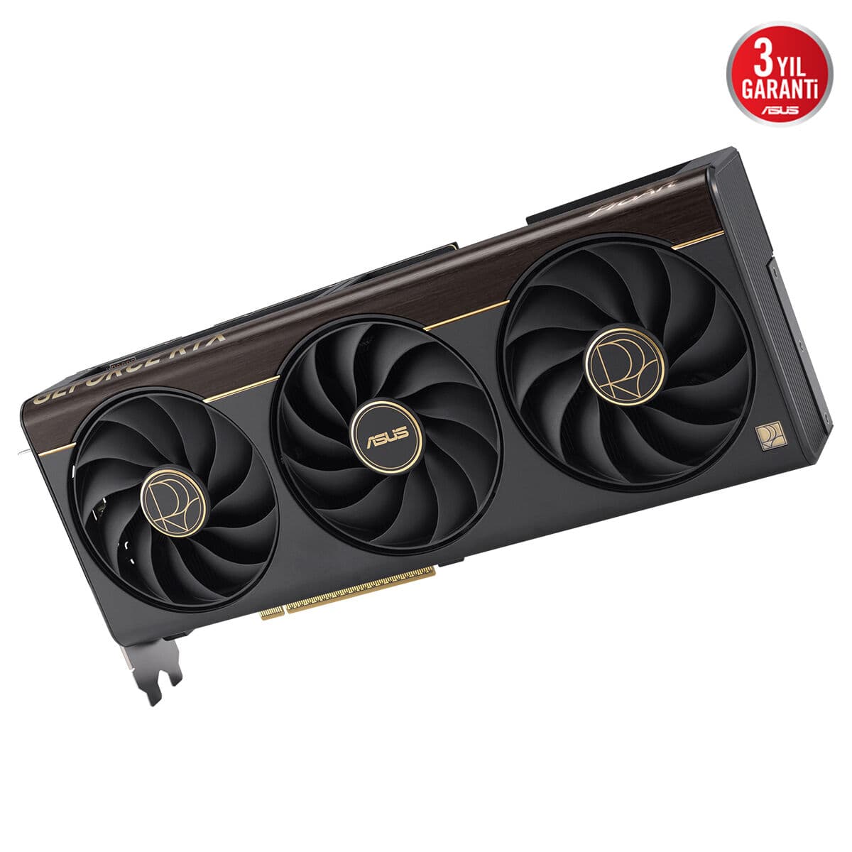 ASUS PROART-RTX 5070 Ti-O16G-NVIDIA-GEFORCE-RTX 5070 Ti-16GB GDDR7-256bit--OC-1xHDMI-2xDP-USB-C-DLSS4 EKRAN KARTI