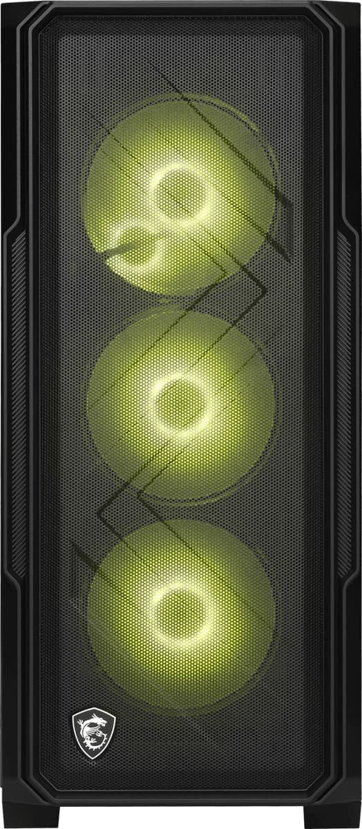 MSI MAG FORGE 151A B75 PCIE5 II Temperli Cam 6 x120mm Auto RGB Fan 750W Bronz ATX Gaming Bilgisayar Kasası