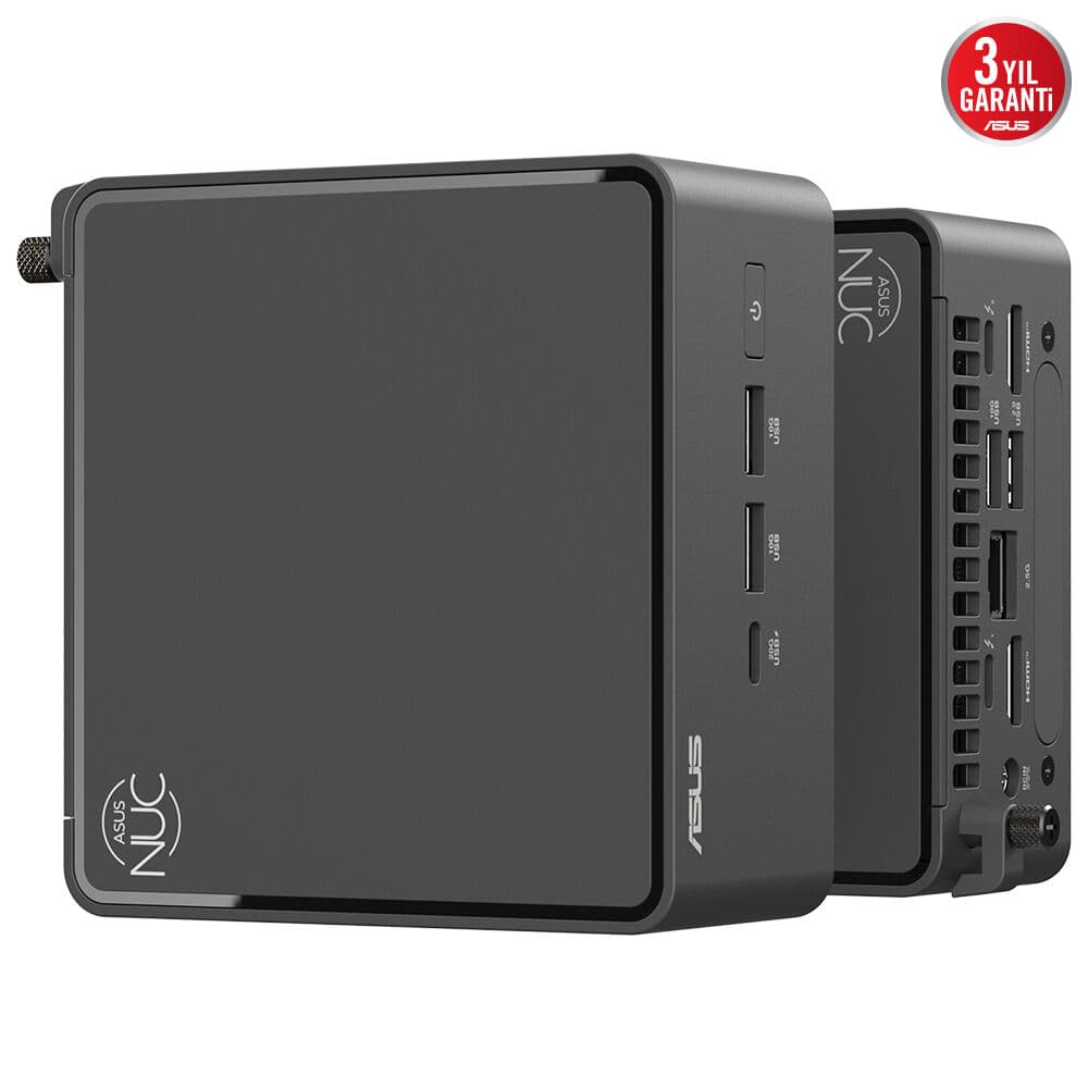 Asus NUC15 PRO Tall Kit İntel Core 5-210H Barebone (RAM Yok Disc Yok) Freedos Mini Masaustu PC - RNUC15CRHC500002