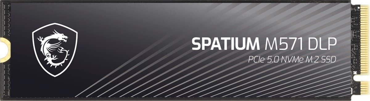 MSI SSD Spatium M571 DLP PCIE 5.0 NVME M.2 2TB R:14500 W:11000