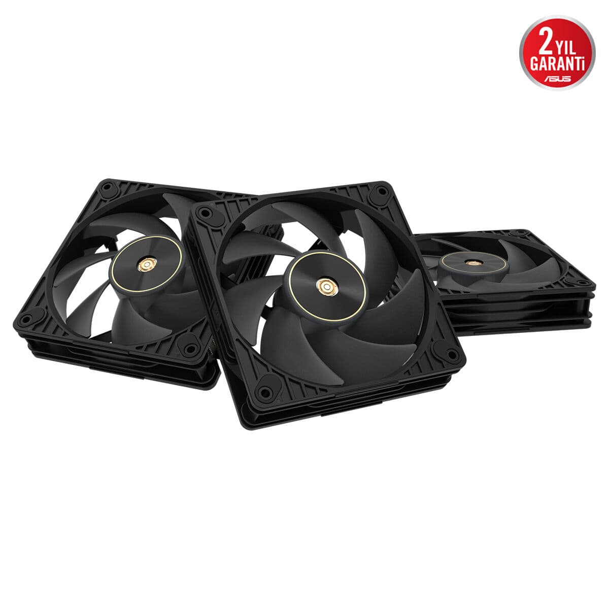 Asus Proart PF120 Fan PWM Black 3IN1 Kasa Radyatör Fani