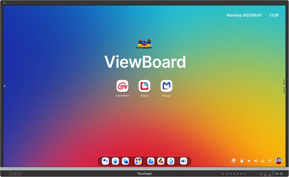 Viewsonic IFP6551-3C Viewboard 65 İnç 4K Edla Sertifikali İnteraktif Ekran