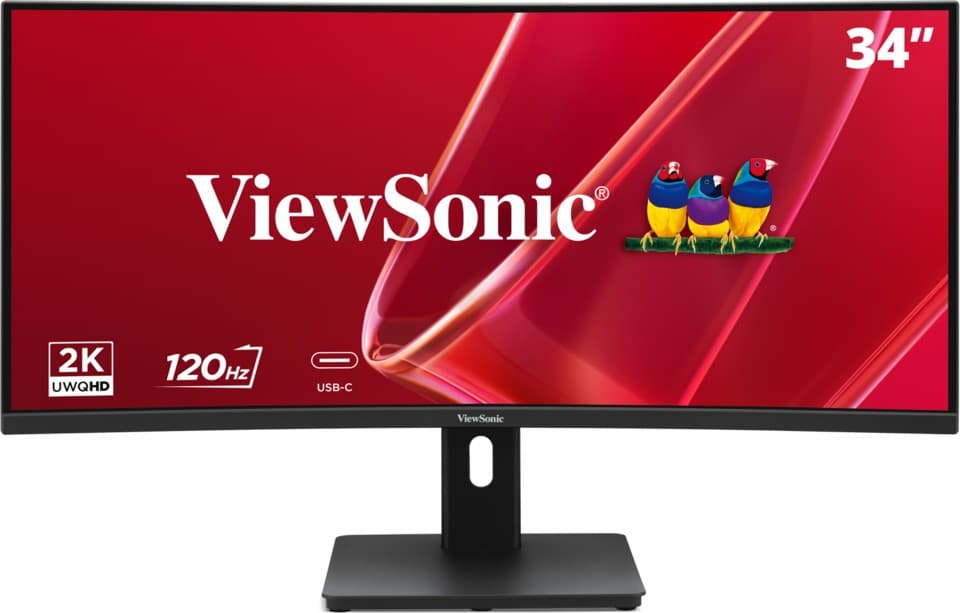 Viewsonic VA3420C-2 USB-C Hubli 34 İnc Kavisli Monitor