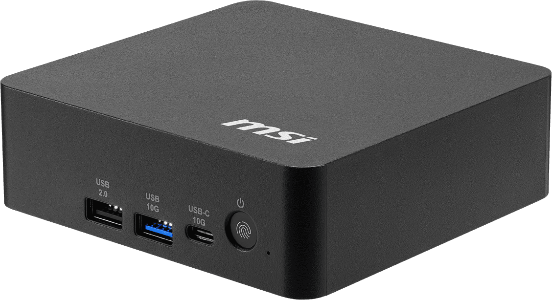 MSI Cubi Nuc Ai+ 3MG-004EU Ultra 5 322 16GB DDR5 512GB SSD W11PRO Siyah Mini DT PC