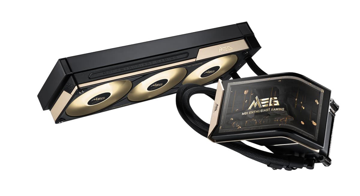 MSI MEG CORELIQUID E15 360 360mm ARGB 6.67” 2K AMOLED ekranlı Sıvı İşlemci Soğutucusu
