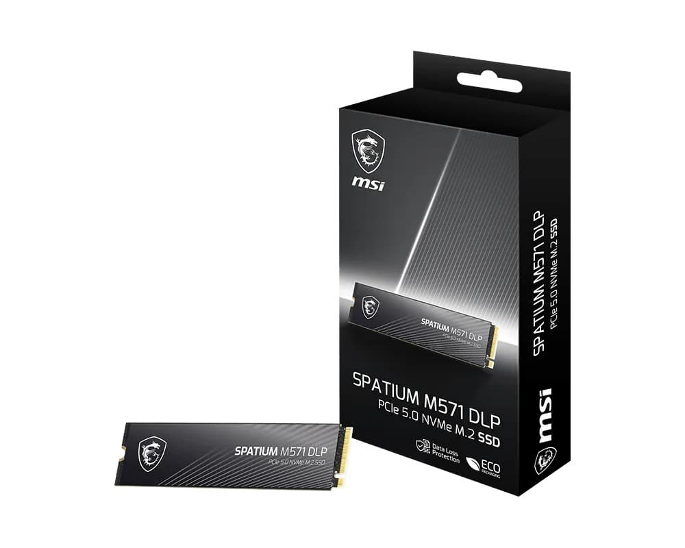 MSI SSD Spatium M571 DLP PCIE 5.0 NVME M.2 4TB