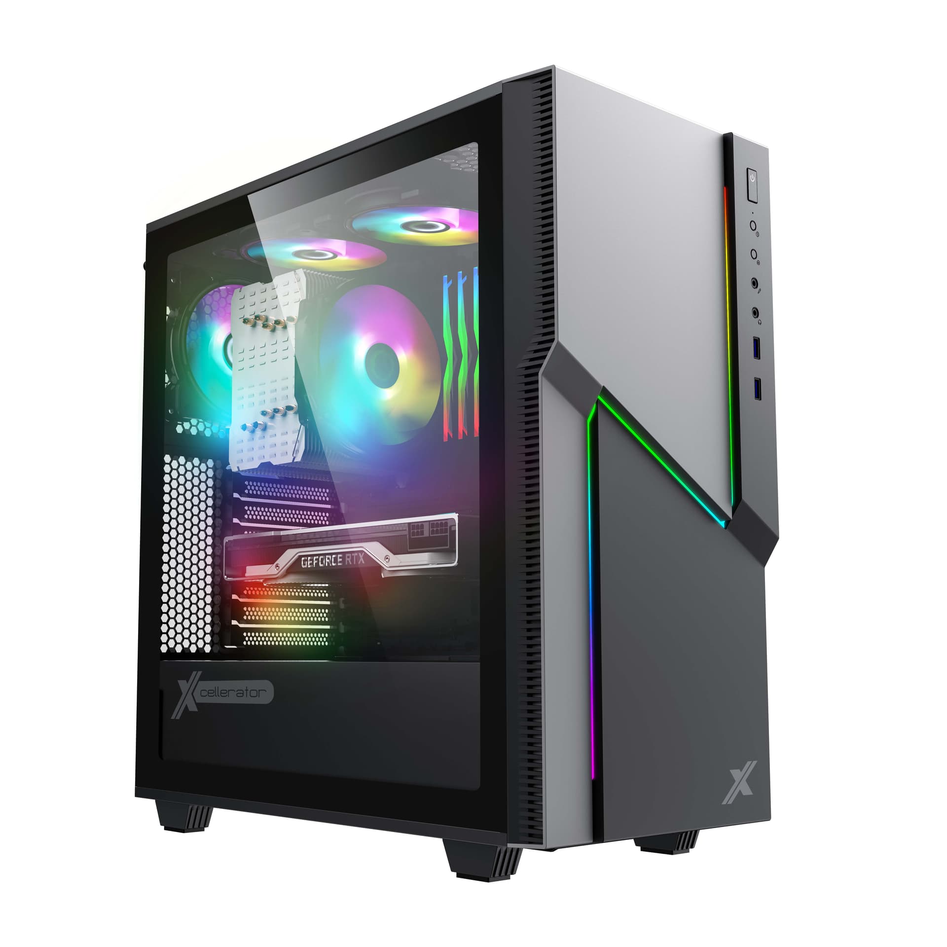 EXPER PC GAMING XCELLERATOR XC217 B760 i7 13700F 32GB 1TB M2 SSD RTX 4080 16GB 750W W11 PRO