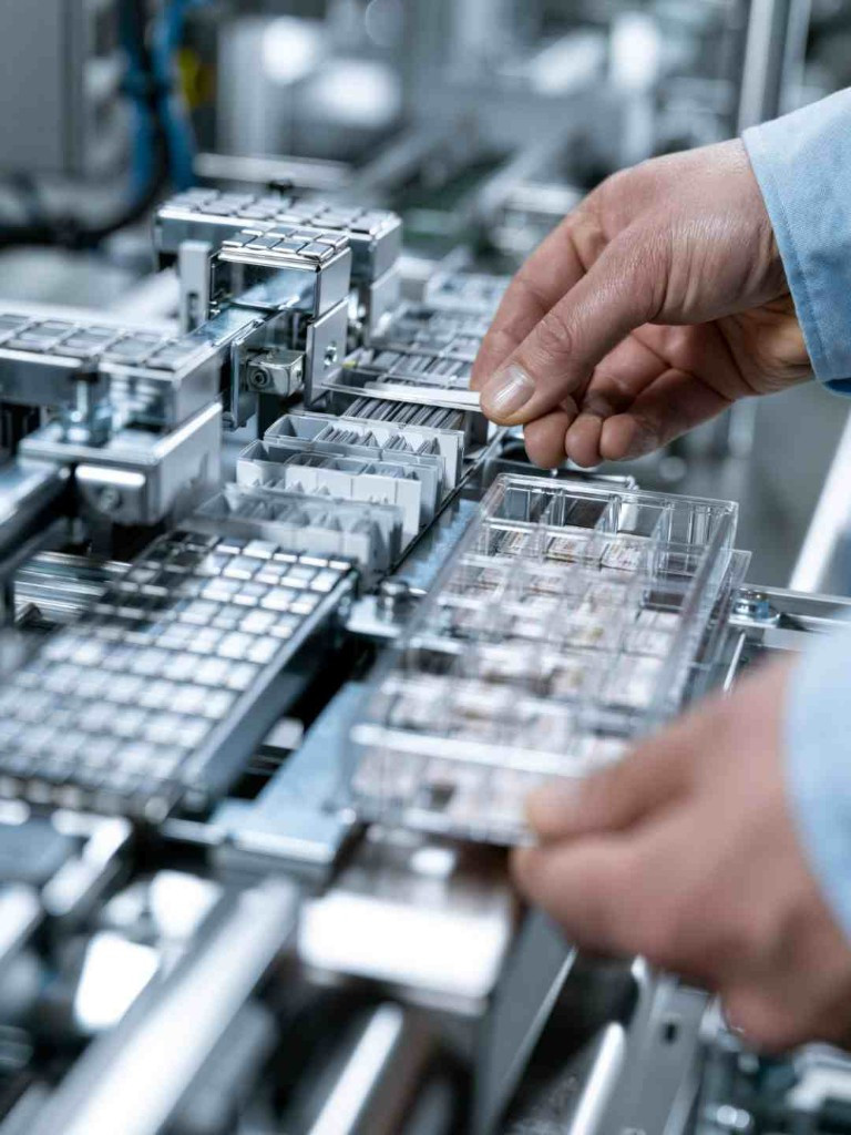 Manufacturing sector IT infrastructure production line