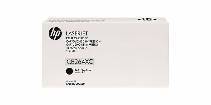 ___HP CE264XC (646X) Siyah Taahhutlu Yuksek Kapasiteli Toner 17.000 Sayfa