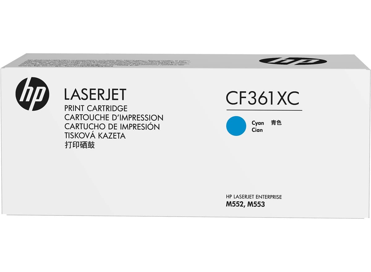HP CF361XC (508X) Cyan Taahhutlu Yuksek Kapasiteli Toner 9.500 Sayfa