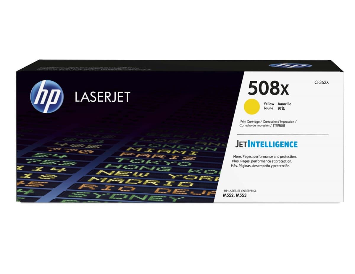 HP CF362XH (508X) Sari Taahhutlu Toner 9.500 Sayfa