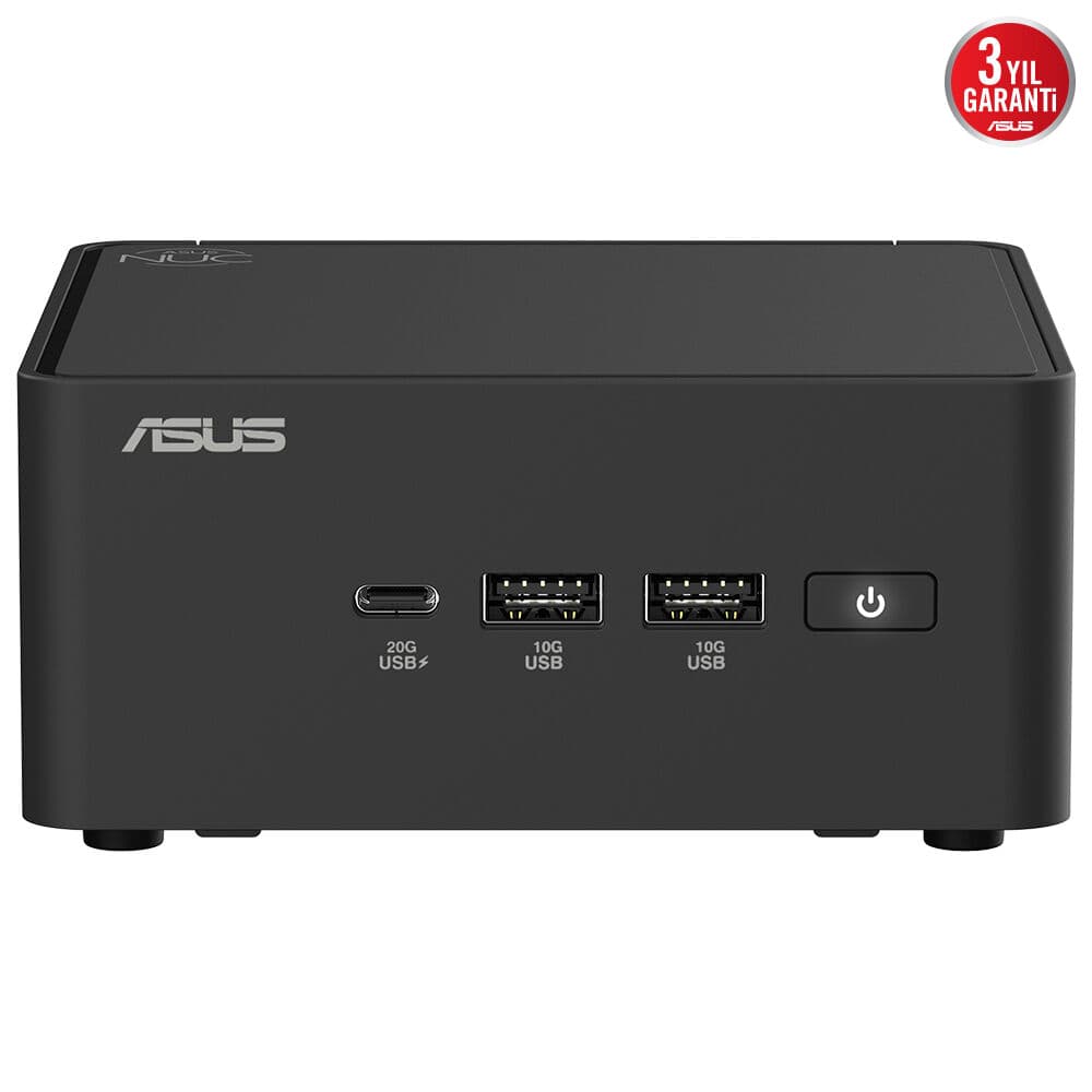 Asus NUC15 PRO Tall Kit İntel Core 3-100U Barebone (RAM Yok Disc Yok) Freedos Mini Masaustu PC - RNUC15CRHI300002